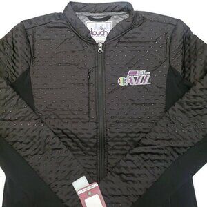 Touch NBA Throwback New Orleans Jazz Lead Off Jacket Womens Medium Slim Fit